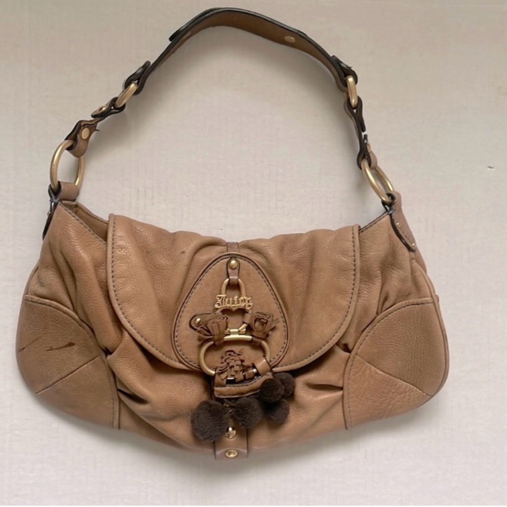 Vintage y2k juicy couture purse - tan